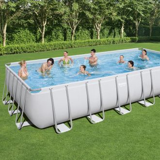 Bestway Piscina rettangolare con filtro a sabbia Bestway 732x366x132 cm