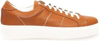 Cerruti Leren Casual Schoenen - Heren - Sneakers - Oranje - 44 EU - Leer - Schoenen