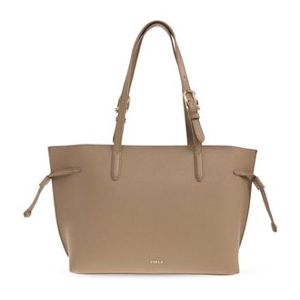 Furla Tote Bags, female, Brown, Size: ONE SIZE Ava Medium Bag