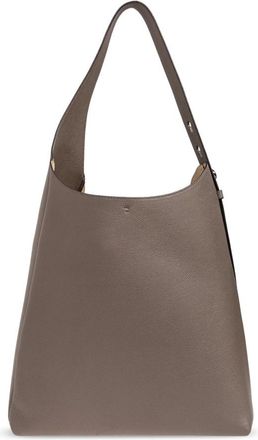 Tory Burch Romy Bag - Dames - Shoppers - Grijs - ONE Size - Leer - Tassen