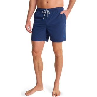 Tommy Bahama Naples Valley 5.25-Inch Swim Trunks in Island Navy at Nordstrom, Size 2Xlt