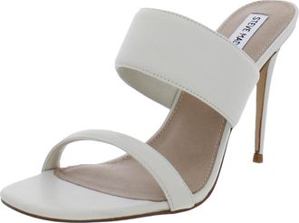 Steve Madden Swan Heeled SandaI Bone SWAN03S1-253 Womens