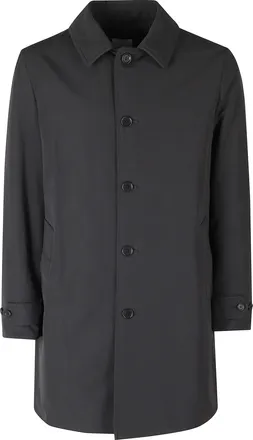 Aspesi Black Vodka-Le Cotton Canvas Jacket