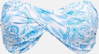 Melissa Odabash Martinique printed bandeau bikini top