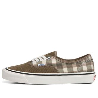 Vans Authentic 44 DX Anaheim Factory - Cord Plaid Walnut VN0005U81NU