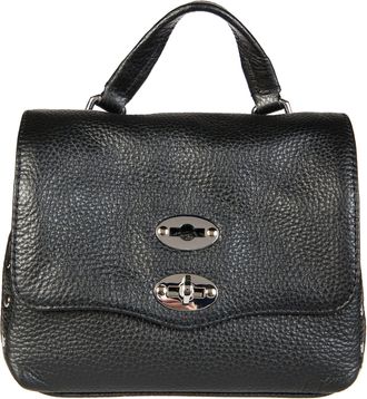 Zanellato Postina Daily Baby Textured Leather Shoulder Bag