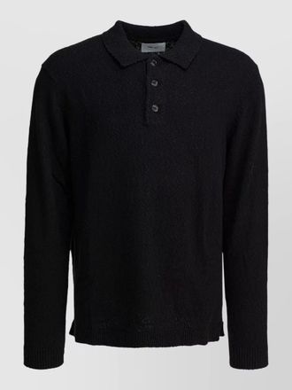 Nn.07 randy cotton knit polo shirt