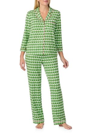 Kate Spade New York print pajamas in Green Print at Nordstrom, Size X-Small