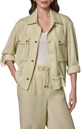 DKNY Roll Tab Sleeve Jacket in Citrus at Nordstrom, Size X-Small