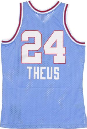 Mitchell & Ness Sportswear, male, Blue, Size: S Vintage NBA Swingman Jersey Reggie Theus