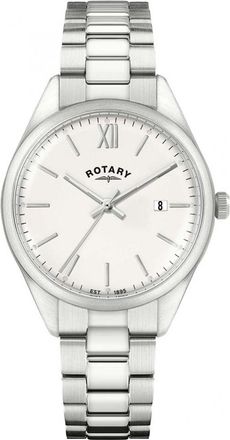 Rotary RGB10003-01 Mens Heritage Watch - Silver - One Size