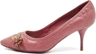 Dior Pumps Cannage con fibbia - Rosa