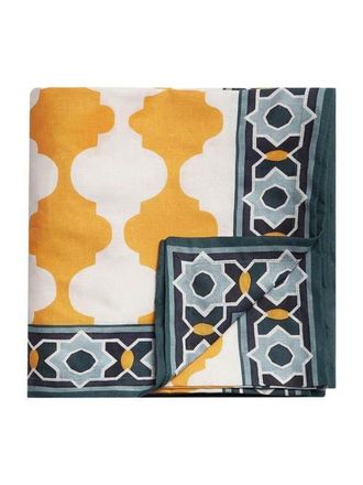 La DoubleJ Medium Tablecloth in Plaza Medium Tablecloth Yellow at Nordstrom