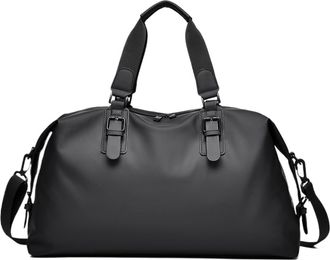 Generic Mens Duffle Bag Travel Duffel Durable Sports Stylish Handbag,Compatible For Gym Weekend Trip Daily Use(Black)