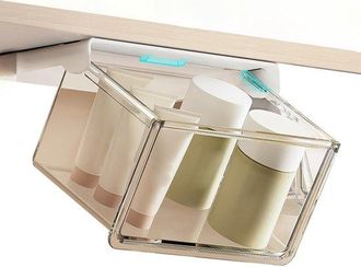 No Brand Organizador De Cajones Para Ba&ntilde;o: Caja De Almacenamiento Apilable Para Cosm&eacute;ticos, Art&iacute;culos De Papeler&iacute;a, Utensilios De Cocina, Toallas, Calcetines Y