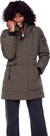Alpine North KOOTNEY WOMENS VEGAN DOWN (RECYCLED) MID-LENGTH PARKA