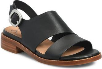 S&ouml;fft Nivian Slingback Sandal in Black at Nordstrom, Size 7.5
