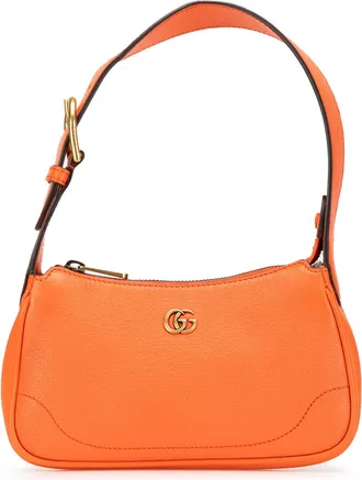 Gucci Pre-owned Womens Blondie Shoulder Bag - Orange Leather - One Size