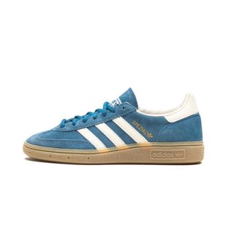 adidas Fitness, Heren, Blauw, 36 2/3 EU, Leer, Handball Spezial Schoenen