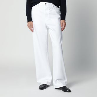 R&oacute;he Bruun signature baggy jeans bianchi