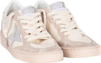 Golden Goose Ball Star Suede & Mesh Sneaker