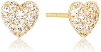 Sif Jakobs Jewellery Caro Earrings in 18K Gold Plated/white at Nordstrom