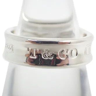 Tiffany & Co. Sterling Silver 925 Band Ring (Pre-Owned)