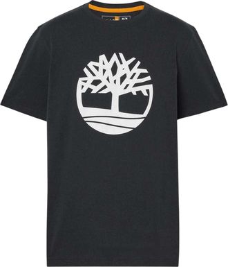 Timberland Heren Northwood Boom Logo Regular T-Shirt (Zwart)