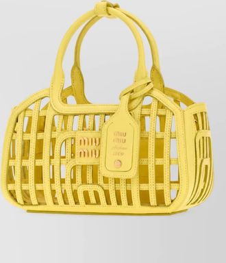 Miu Miu leather mini bag