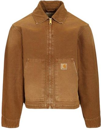 Carhartt Work in Progress Hamilton Brown Og Arcan Destroy Wash Jacket