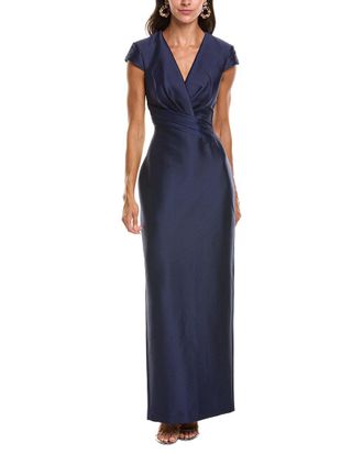 Badgley Mischka Cap Sleeve Gown