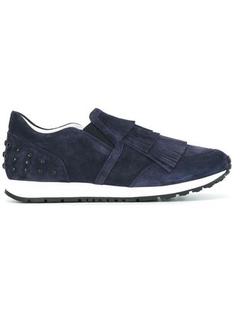 Tod's studded slip-on sneakers - Blue