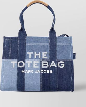 Marc Jacobs large tote denim patchwork