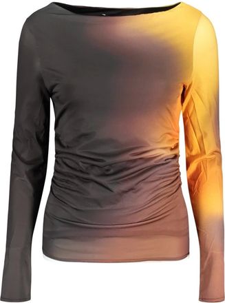 Desigual TS Berlin Long-Sleeved T-Shirt - Dames - Tops - Veelkleurig - Maat: L