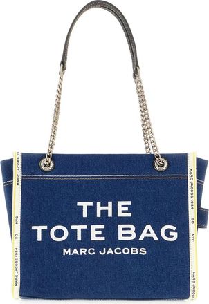 Marc Jacobs Stijlvolle Schoudertas - Dames - Shoppers - Blauw - ONE Size - Katoen - Tassen
