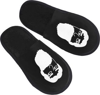 Generic House Shoes Uncle Cartoon Soft Hotel Slippers Non-Slip Lightweight Spa Slippers Travel Hotels L