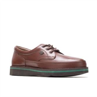 Hush Puppies Mens Mall Walker Oxford Shoes In Antique Brown
