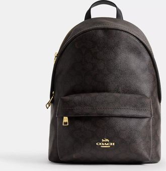 Coach Taylor Small Backpack In Signature Canvas