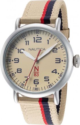 Nautica NAPWLS911 Mens Wakeland Watch - Silver - One Size