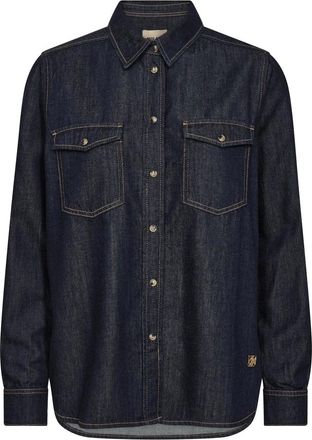 Mos Mosh Mujer, Blusas y Camisas, Azul, Talla: XL