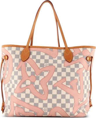Louis Vuitton Neverfull NM Limited Edition Damier Tahitienne MM shopper - Roze