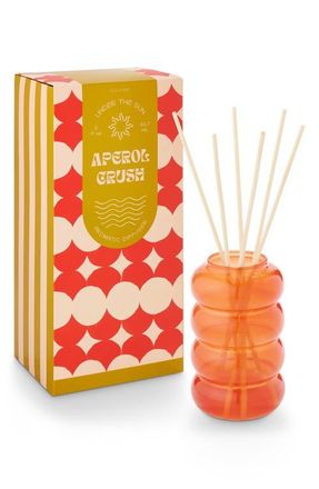 Illume Aperol Crush Aromatic Sun Reed Diffuser in Orange at Nordstrom, Size One Size Oz