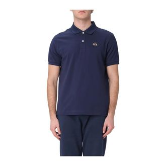La Martina La Martina, Polo Shirts, male, Blue, Size: 3XL La Martina T-shirts and Polos