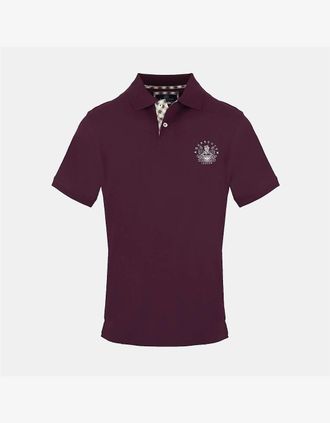 Aquascutum Mens Polo Shirt - Red - Size: 2X large
