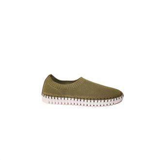 Eric Michael Womens Lucy Slip-On Shoes In Green