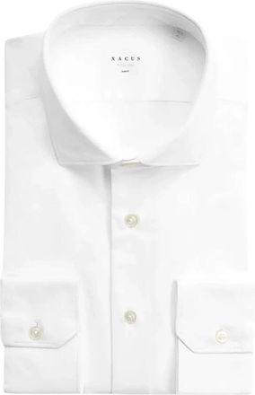 Xacus Formal Shirts - Heren - Zakelijke Overhemden - Wit - 5XL - Overhemden