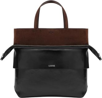 Loewe Small Switch Tote - Heren - Shoppers - Zwart - ONE Size - Leer - Tassen