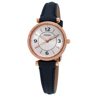 Fossil Carlie Silver-tone Dial Ladies Watch ES5295