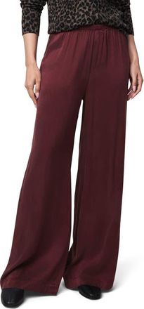 Splendid Serena Satin Pull-On Pants in Rosewood at Nordstrom, Size Medium