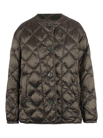 Max Mara Quilted anti-drip canvas down jacket